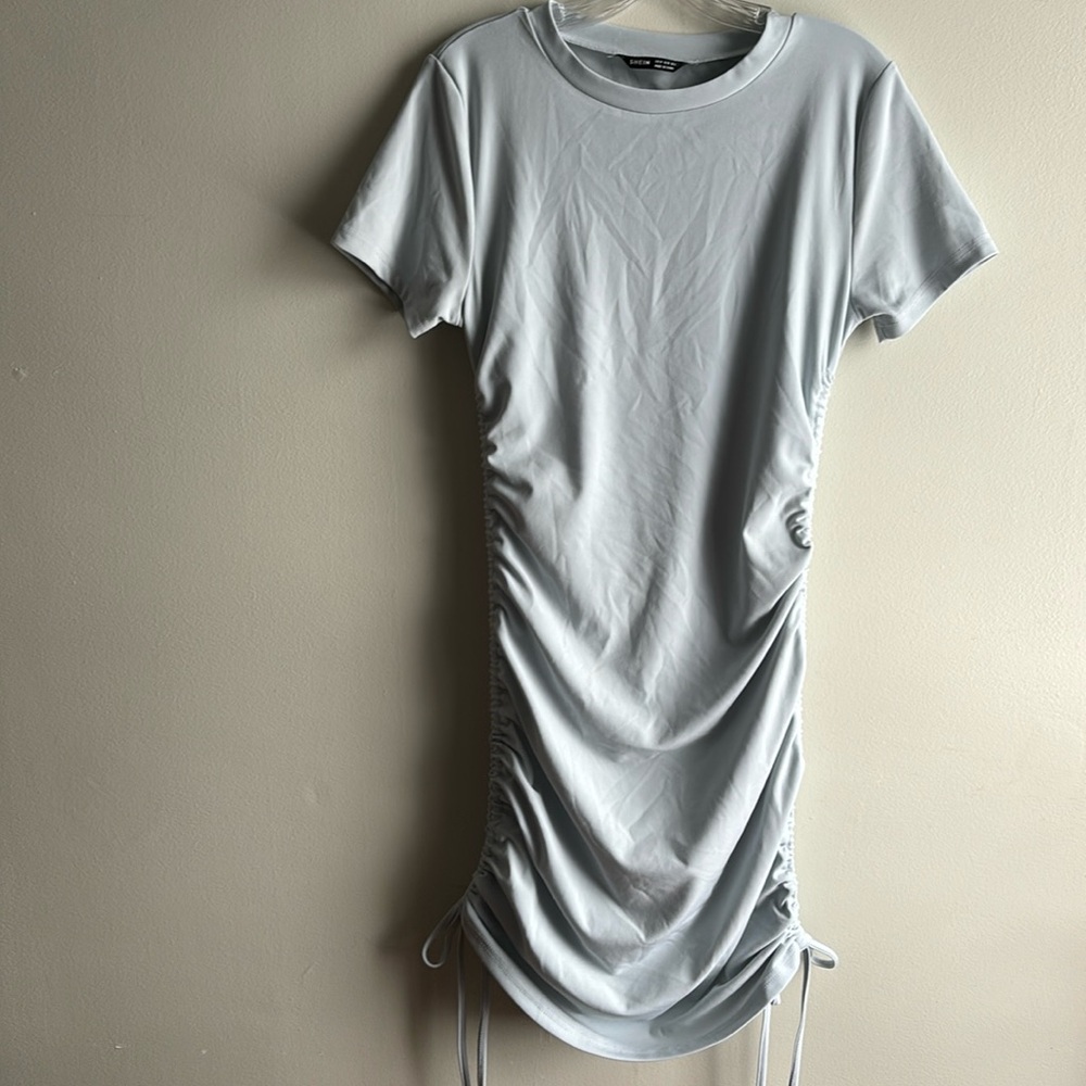 COPY - T-shirt dress with strings on side